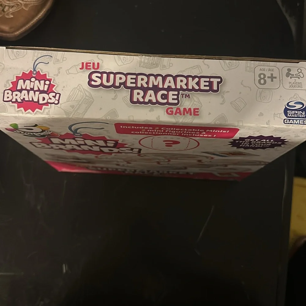 Mini brands supermarket race Game‎